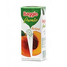 BAGGIO PRONTO x200ml DURAZNO