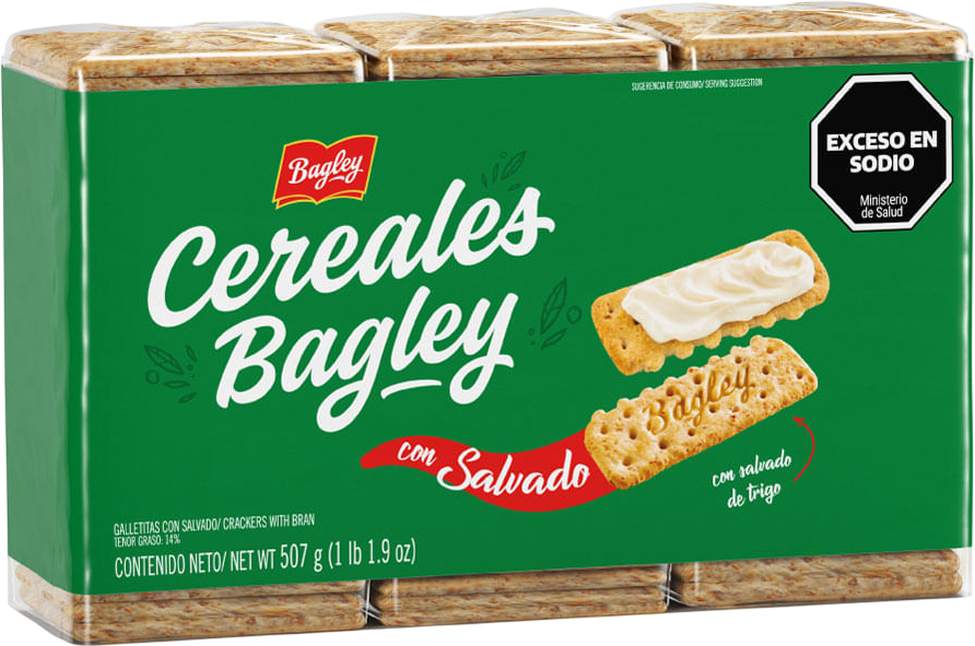BAGLEY CEREALES SALVADO 3x169g