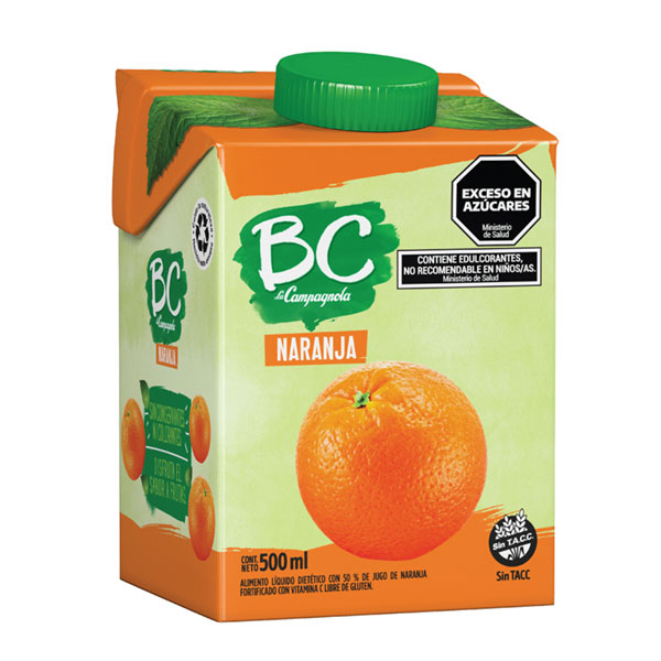 BC JUGO x500ml NARANJA