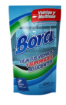 BORA LIMPIAVIDRIO MULTIUSO x500ml DP