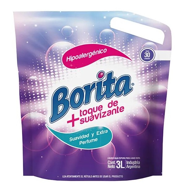 BORITA JABON LIQ x3L DP TOQUE SUAV