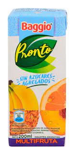 BAGGIO PRONTO S/C x200ml MULTIFRUTA