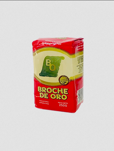 BROCHE DE ORO YERBA x250g
