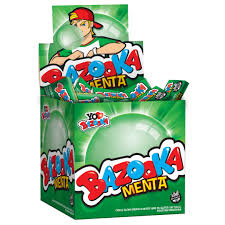 BAZOOKA CAJA CHICLE x120u MENTA