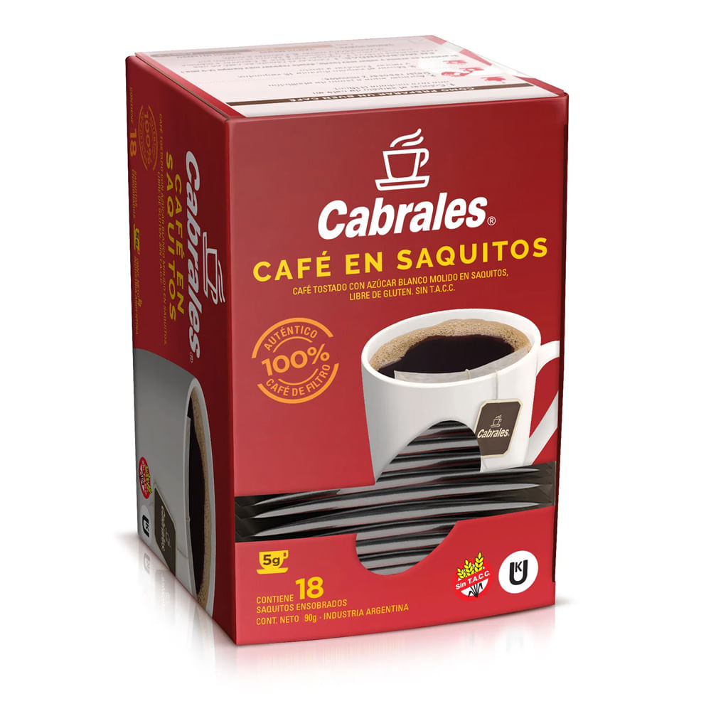 CABRALES CAFE SAQUITO x18u