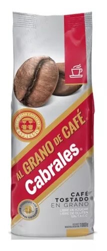 CABRALES CAFE GRANO x1KG AL GRANO