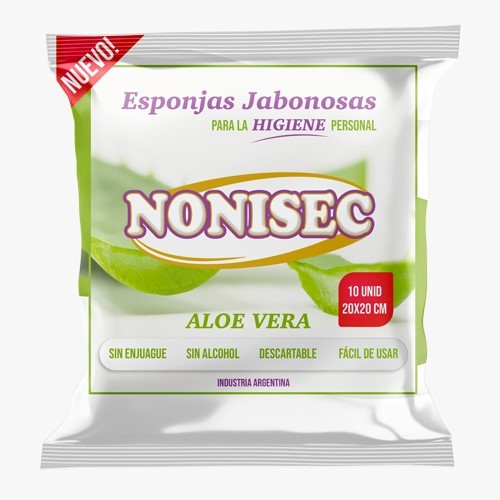NONISEC ESPONJA JABONOSA x10u C/ALOE