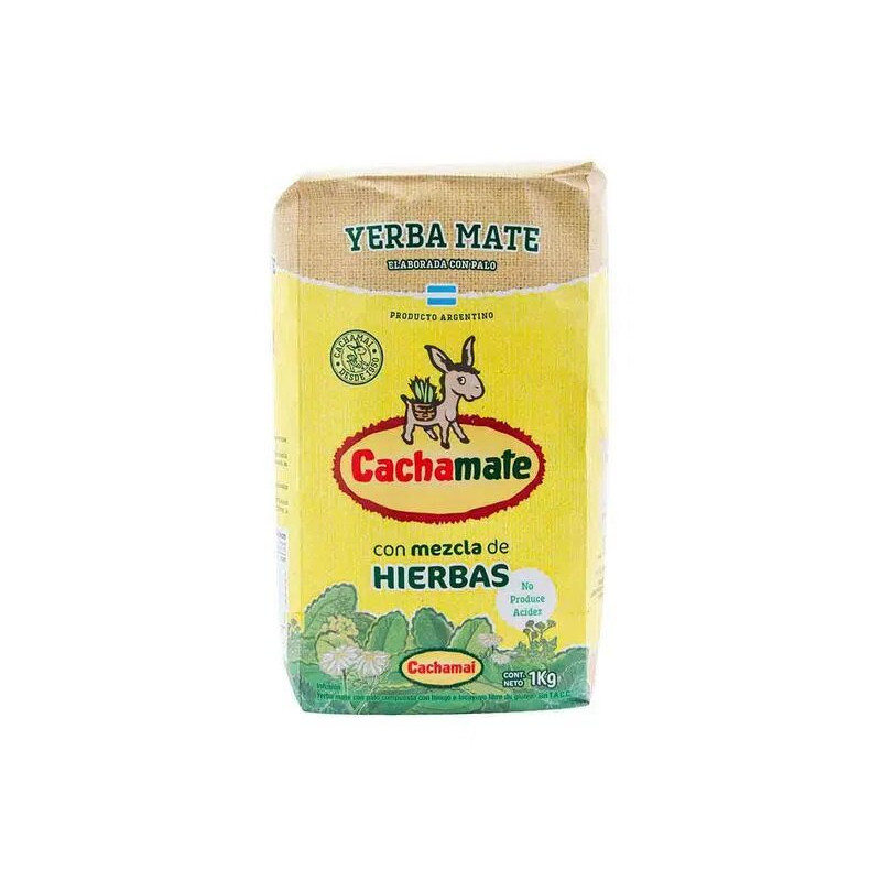 CACHAMATE YERBA x500g AMARILLA
