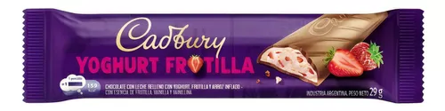CADBURY CHOCOLATE x29g YOGURT FRUTILLA