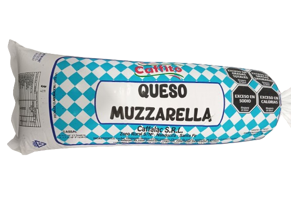 CAFFITO QUESO MOZZARELA CILINDRO xKG