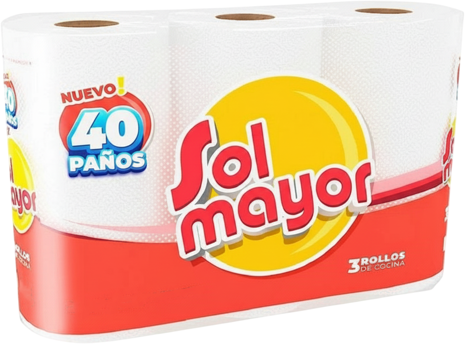 SOL MAYOR ROLLO COCINA 3x40 PAÑOS