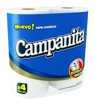 CAMPANITA PAPEL HIG 4x30m ULTRA D/H