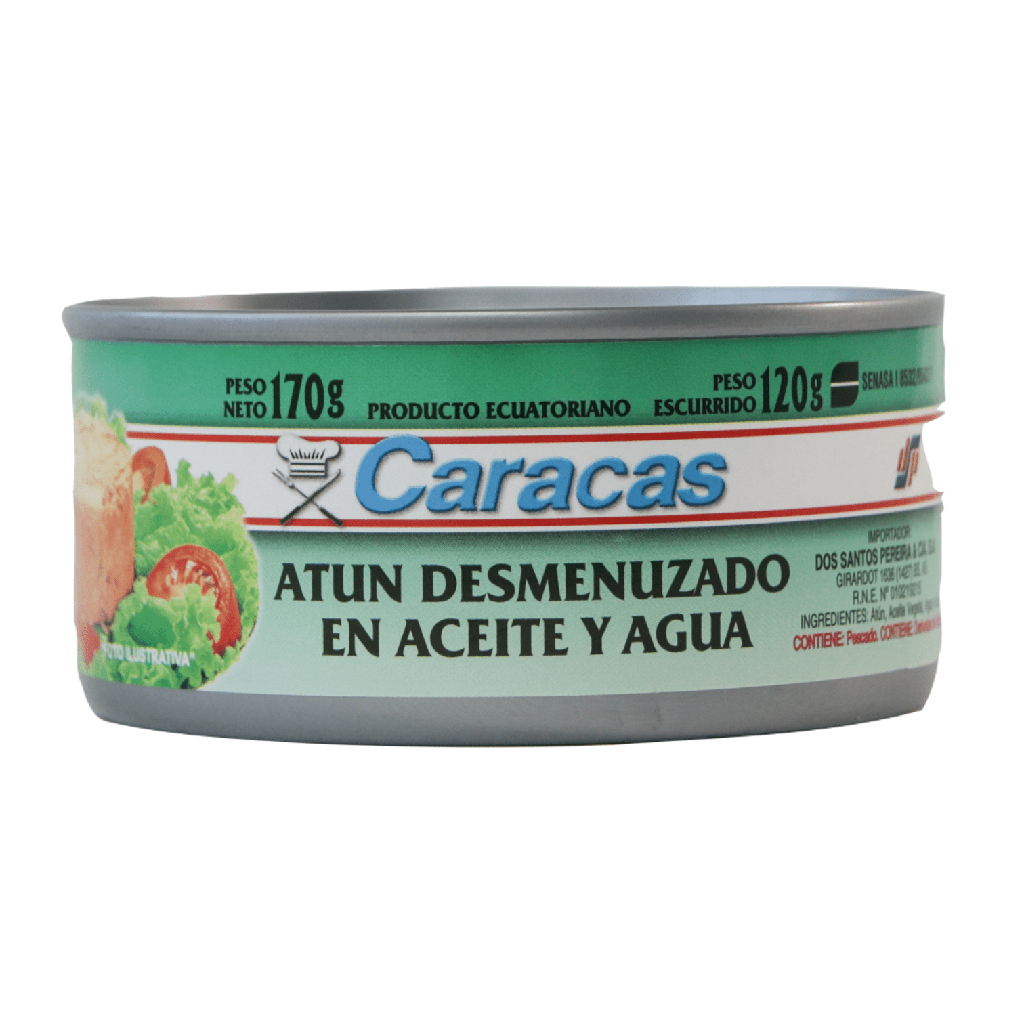 CARACAS ATUN DESMEN x170g ACEITE-AGUA