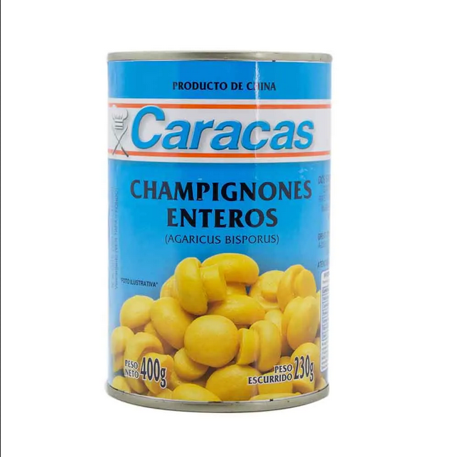 CARACAS CHAMPIÑONES x400g ENTEROS