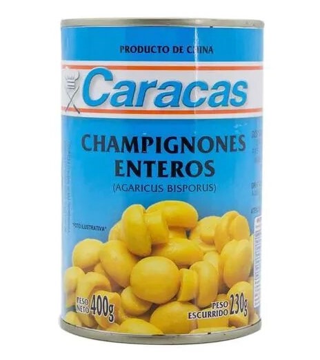 CARACAS CHAMPIÑONES x850g ENTEROS