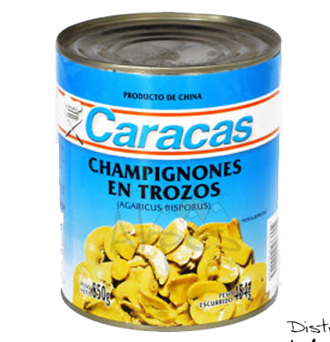 CARACAS CHAMPIÑONES x850g TROZADO