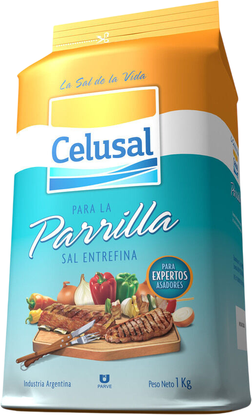CELUSAL SAL ENTREFINA x1KG PAQUETE PARRILLERA