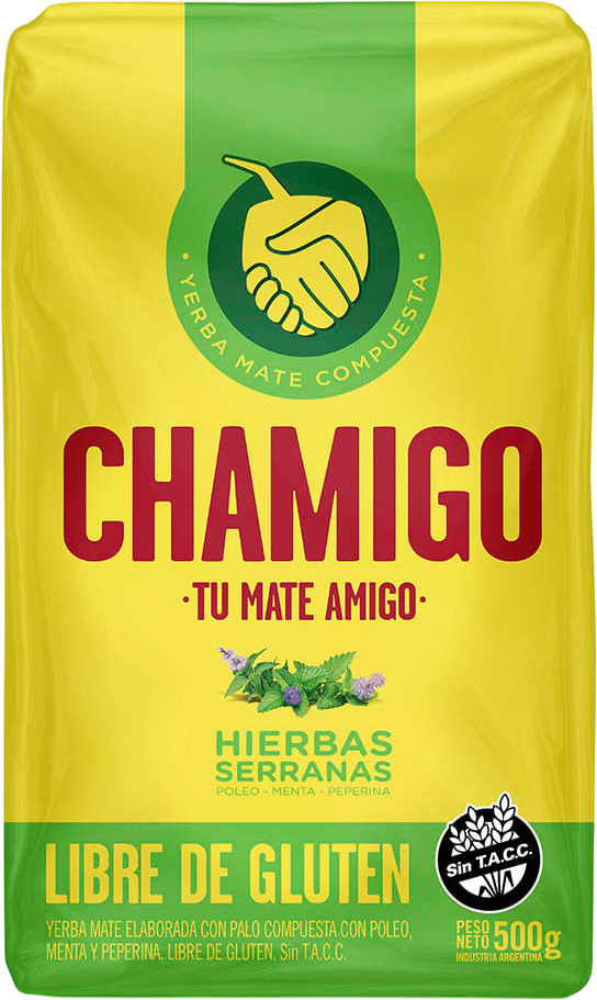 CHAMIGO YERBA x500g HIERBAS SERRANAS