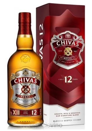 CHIVAS WHISKY 12 AÑOS x1L
