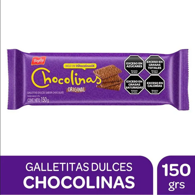 CHOCOLINAS GALLETA x150g