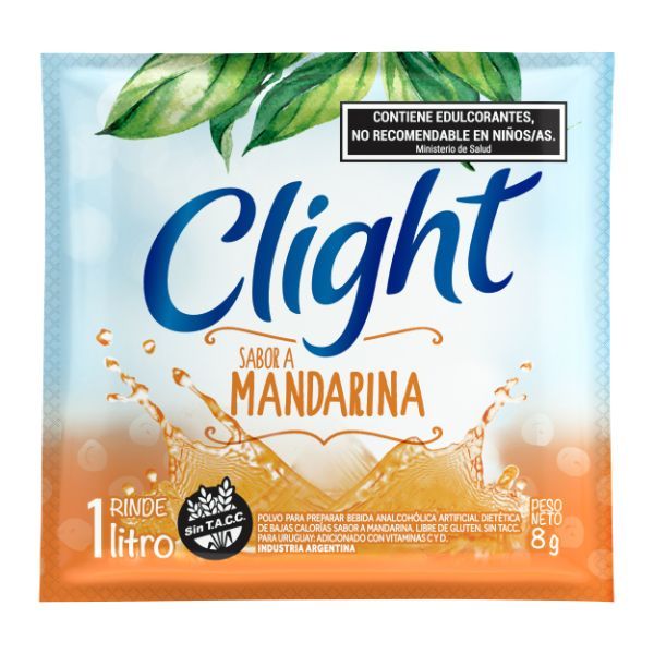 CLIGHT JUGO SOBRE x1u MANDARINA