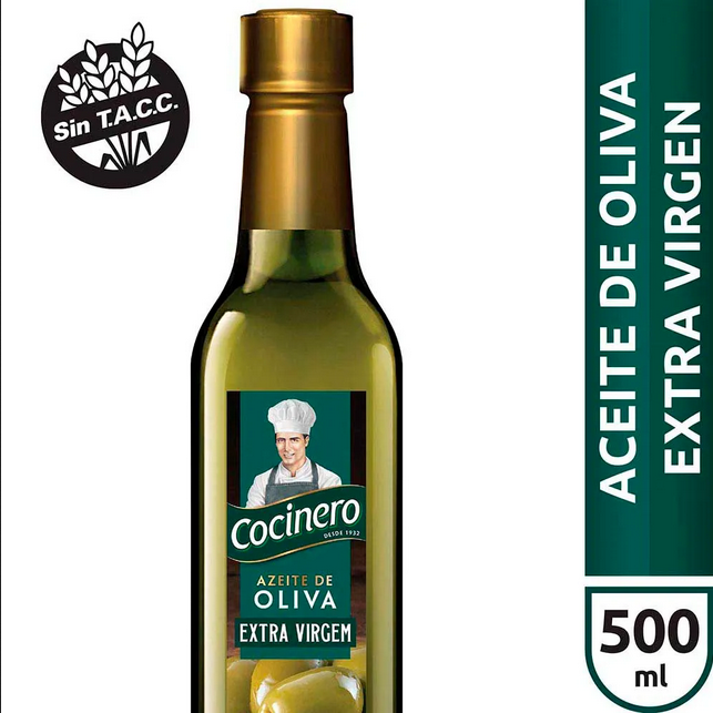 COCINERO ACEITE x500cc OLIVA E/VIRGEN