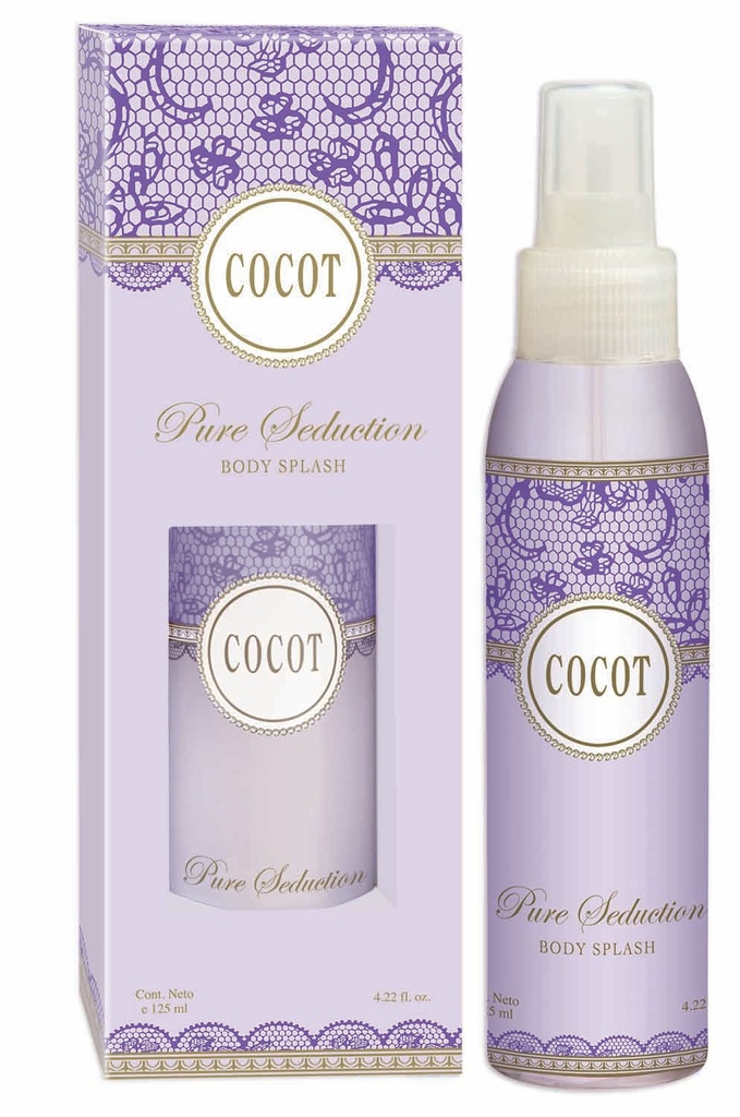 COCOT BODY SPLASH x125ml PURE SEDUCTION