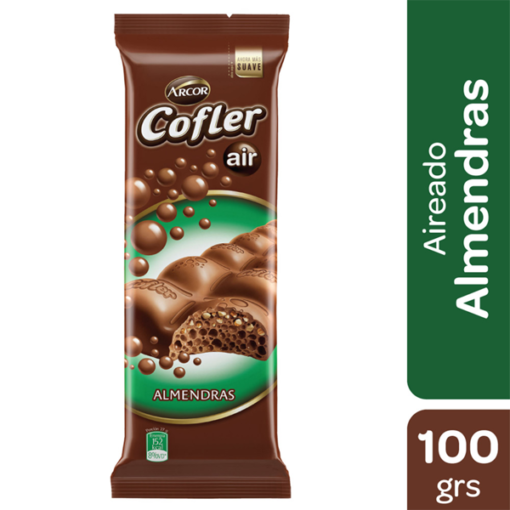 COFLER CHOCOLATE AIR x100g ALMENDRA