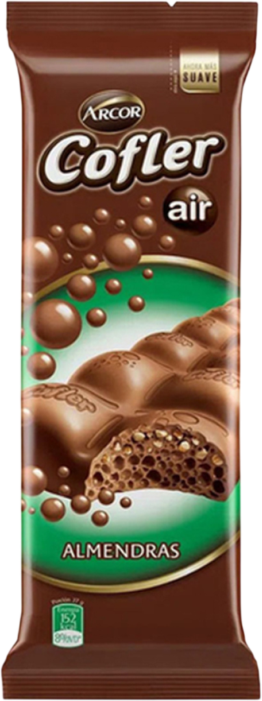 COFLER CHOCOLATE AIR x55g ALMENDRA