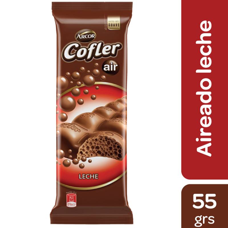 COFLER CHOCOLATE AIR x55g LECHE