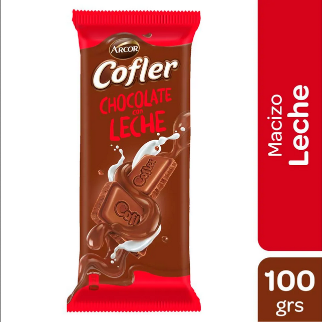 COFLER CHOCOLATE x100g LECHE