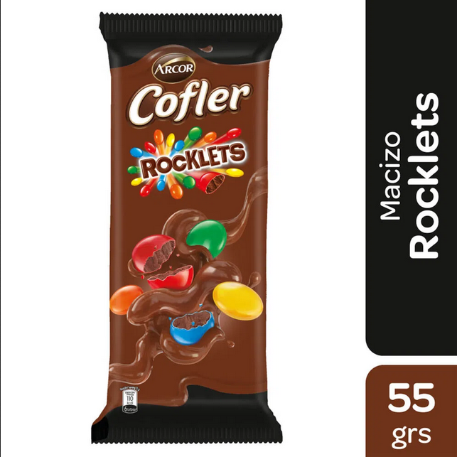 COFLER CHOCOLATE x55g ROCKLETS