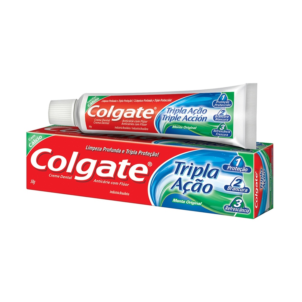 COLGATE DENT x50g TRIPLE ACCION