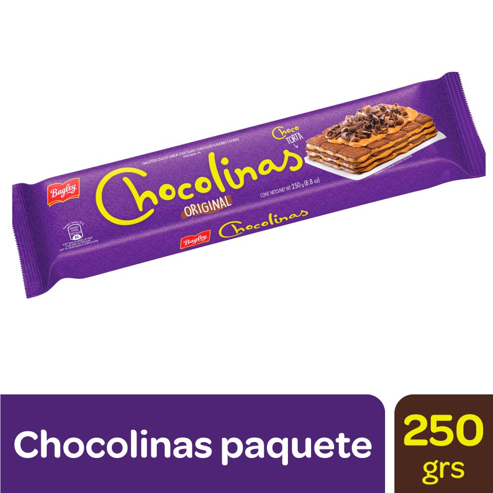 CHOCOLINAS GALLETA x250g