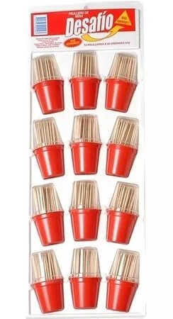 DESAFIO ESCARBADIENTES x12u DISPLAY