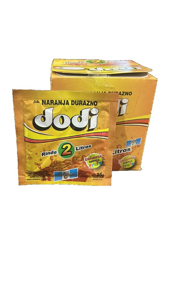 DODI JUGO SOBRE x1u NARANJA/DURAZNO