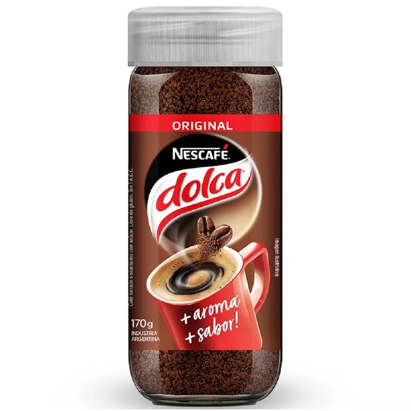 NESCAFE DOLCA FRASCO x170g EQUIL