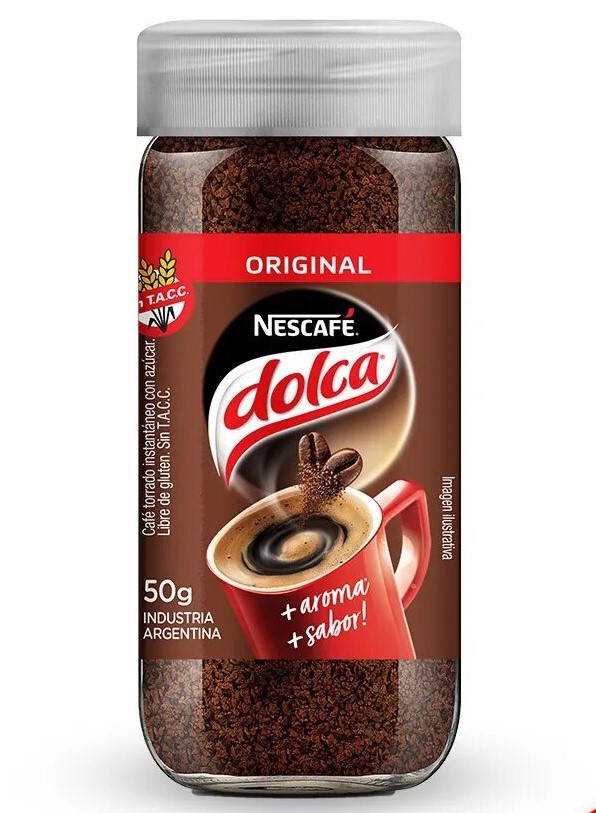 NESCAFE DOLCA FRASCO x50g EQUIL