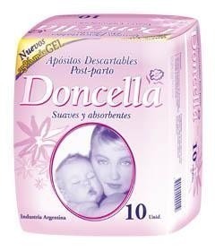 DONCELLA APOSITOS POST PARTO x10u