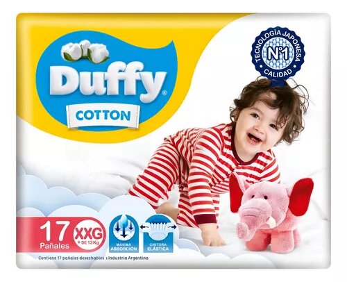 DUFFY PAÑAL COTTON XXG x17u