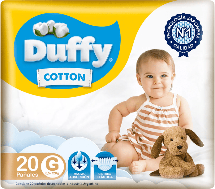 DUFFY PAÑAL COTTON G x20u