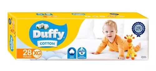 DUFFY PAÑAL COTTON XG x28u