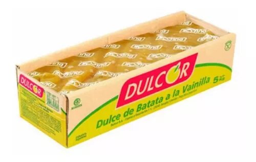 DULCOR DULCE BATATA CAJON x5KG VAINILLA