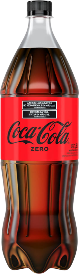 COCA COLA GASEOSA x1.5L ZERO