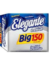 ELEGANTE SERVILLETA 150u32x32cm