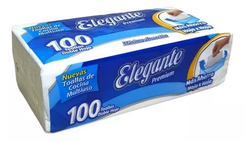 ELEGANTE TOALLAS COCINA x100u