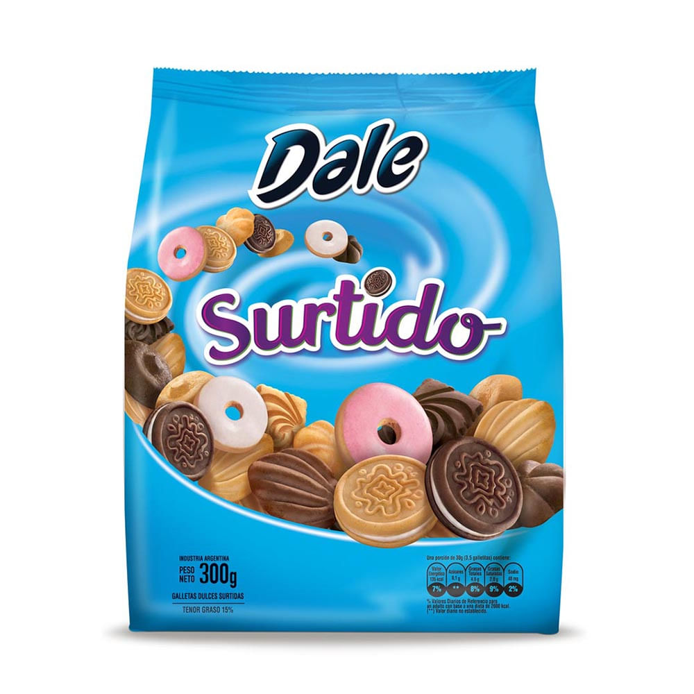DALE GALLETA SURTIDA x300g