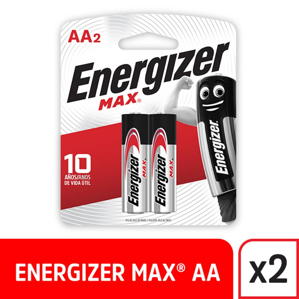 ENERGIZER MAX PILAS AA x2u E91