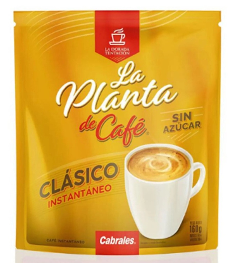 LA PLANTA DE CAFE CLASICO x160g DP
