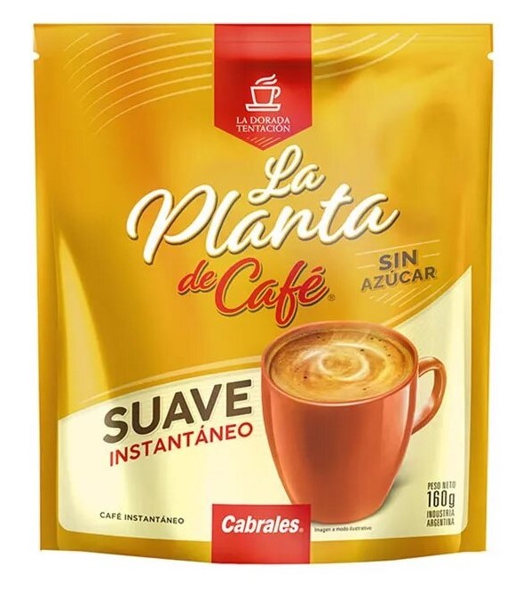 LA PLANTA DE CAFE SUAVE x160g DP